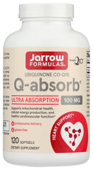 Jarrow Formulas envase frontal mostrando 120 cápsulas y beneficios de absorción