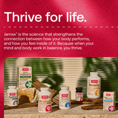 Jarrow Formulas etiqueta nutricional y lista de ingredientes clara