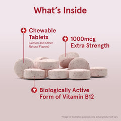 Jarrow Formulas tabletas masticables expuestas, fácil consumo rápido