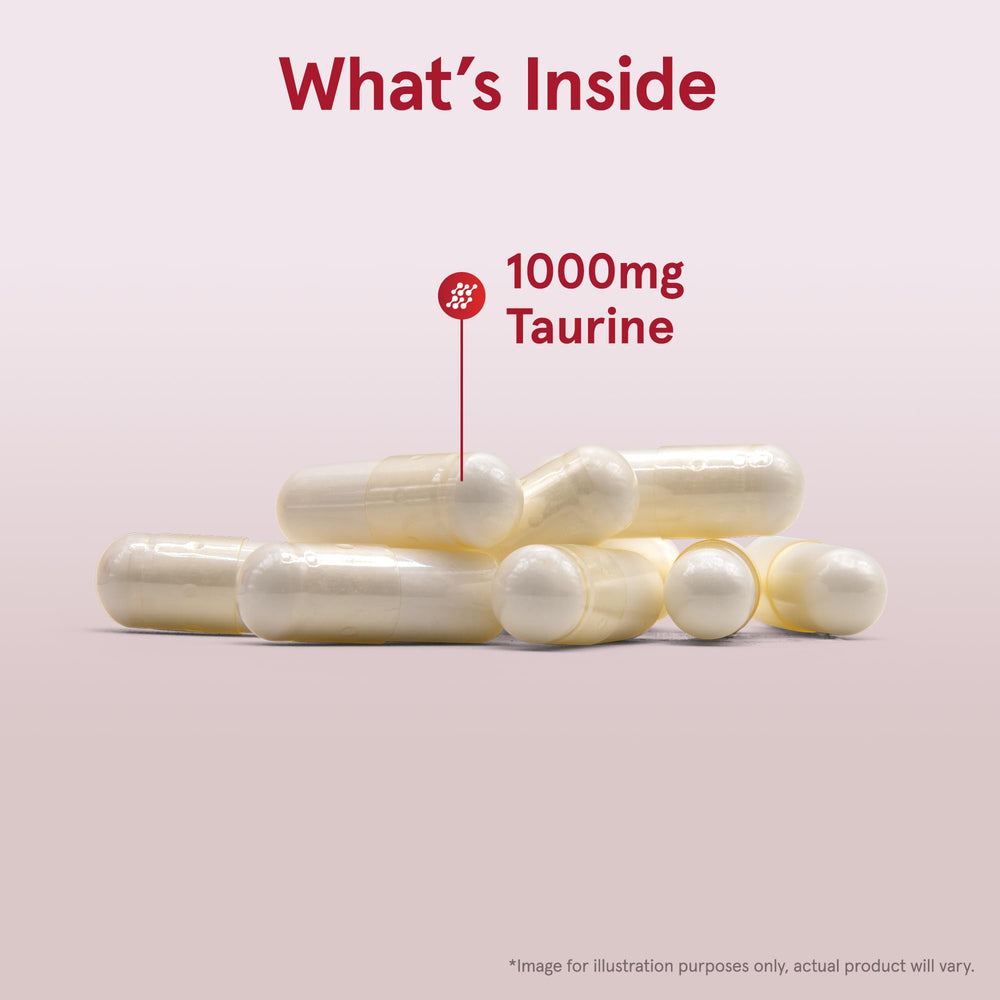 Jarrow Formulas detalle de polvo de taurina puro resaltando pureza farmacéutica