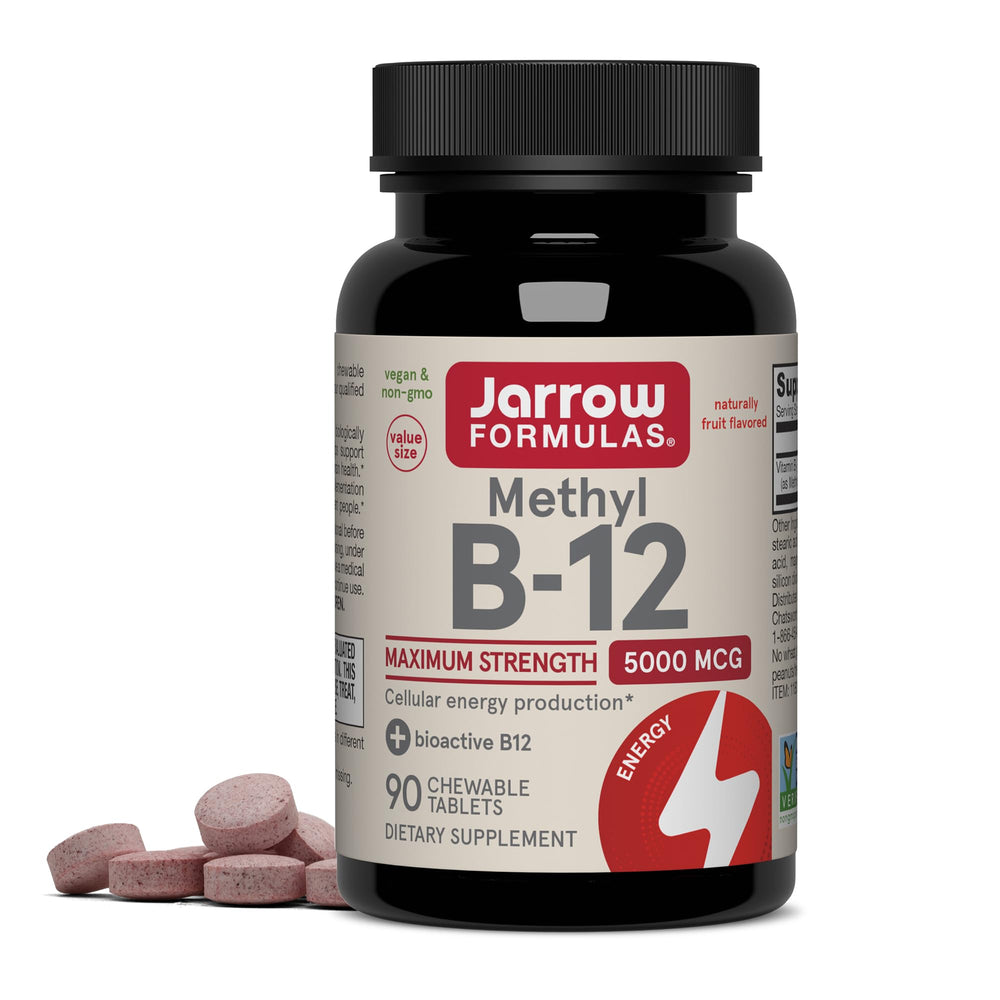 Jarrow Formulas empaque frontal del producto muestra frasco y marca, facilita identificación