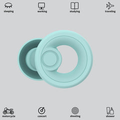 JAYINE detalle de la textura de silicona, cómodo y suave para oreja