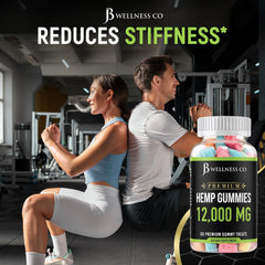 JB Wellness Co gominola en close-up destacando sabor frutal apetecible