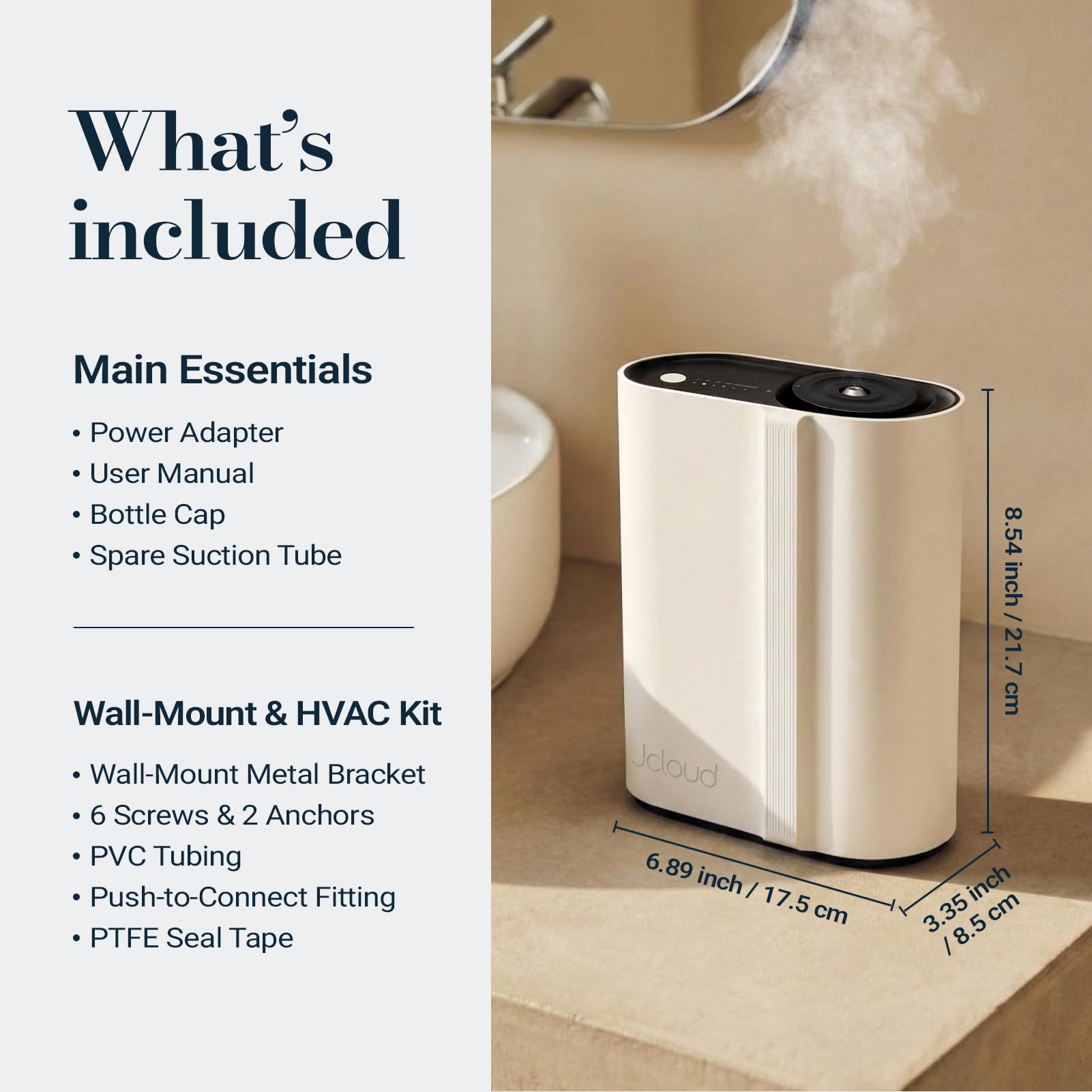 JCLOUD conexión a HVAC para perfumar toda la vivienda eficientemente