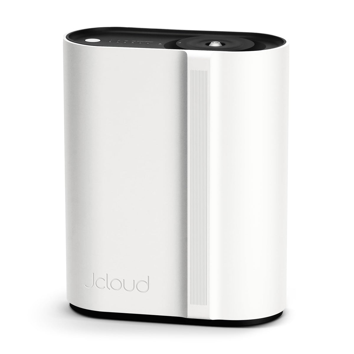 JCLOUD difusor frontal mostrando diseño elegante y perfumación uniforme