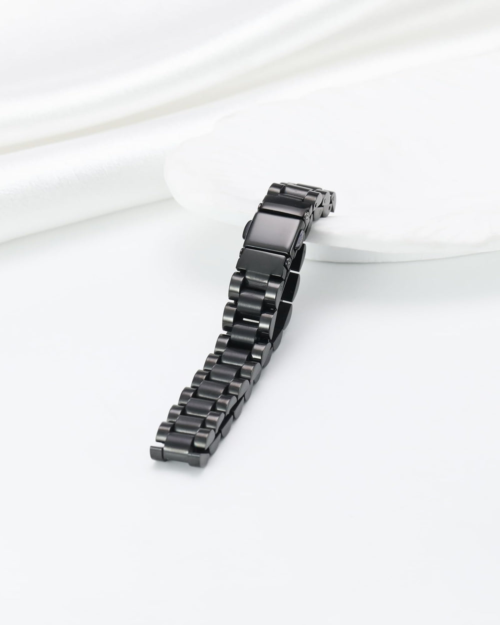 Jecanori brillo de la pulsera destacando acabado largo y atractivo