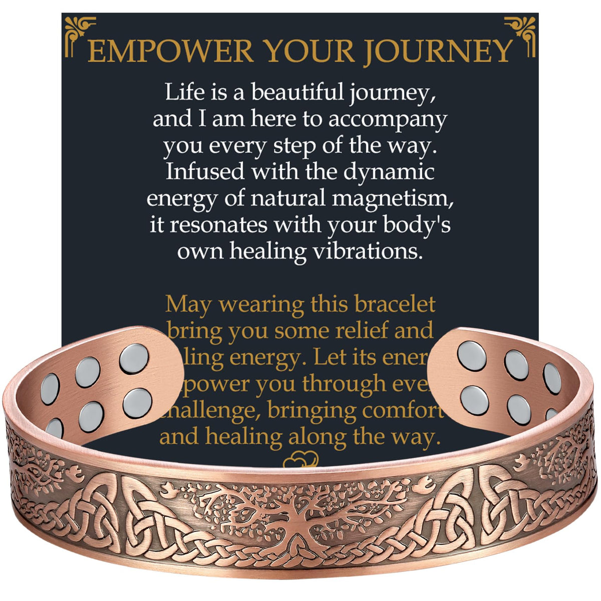 Jecanori pulsera frontal mostrando diseño elegante y ajuste cómodo
