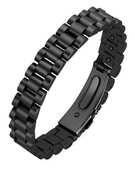 Jecanori pulsera frontal mostrando diseño elegante y durabilidad