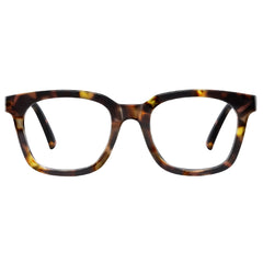 Jectieey vista frontal montura tortoise que protege y añade estilo
