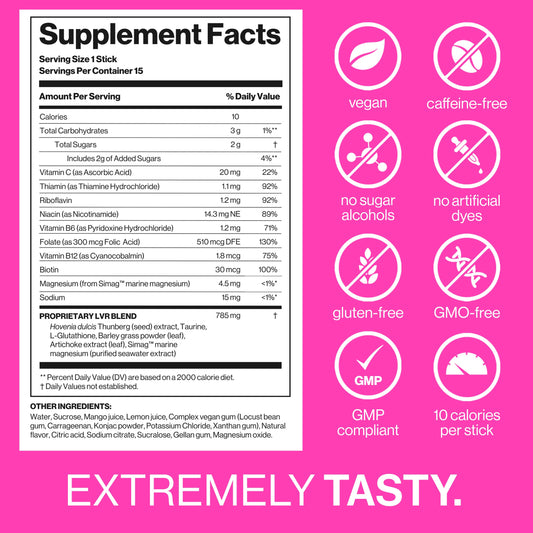 Jelly IV DHM ingredient highlight in jelly form for recovery cues.