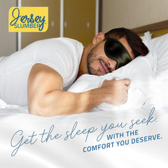 Jersey Slumber comparación de tamaño en mano, fácil de guardar para viajes