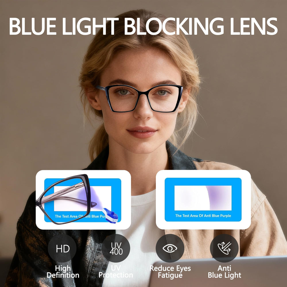 JFXQDR estuche rígido y bayeta protegen las gafas convenientemente