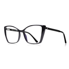 JFXQDR vista frontal montura cat eye elegante y protectora