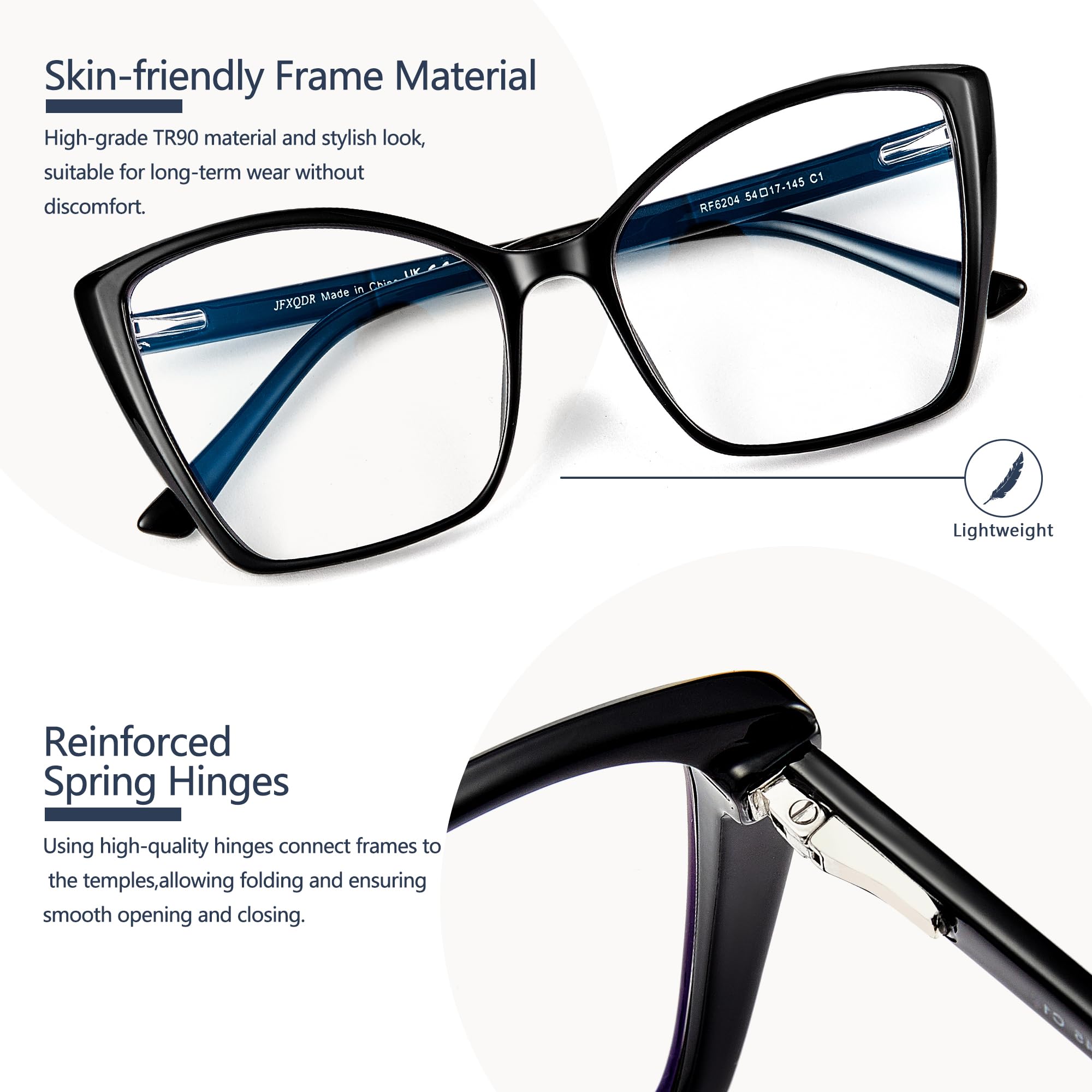 JFXQDR gafas en uso frente a ordenador reduciendo deslumbramiento