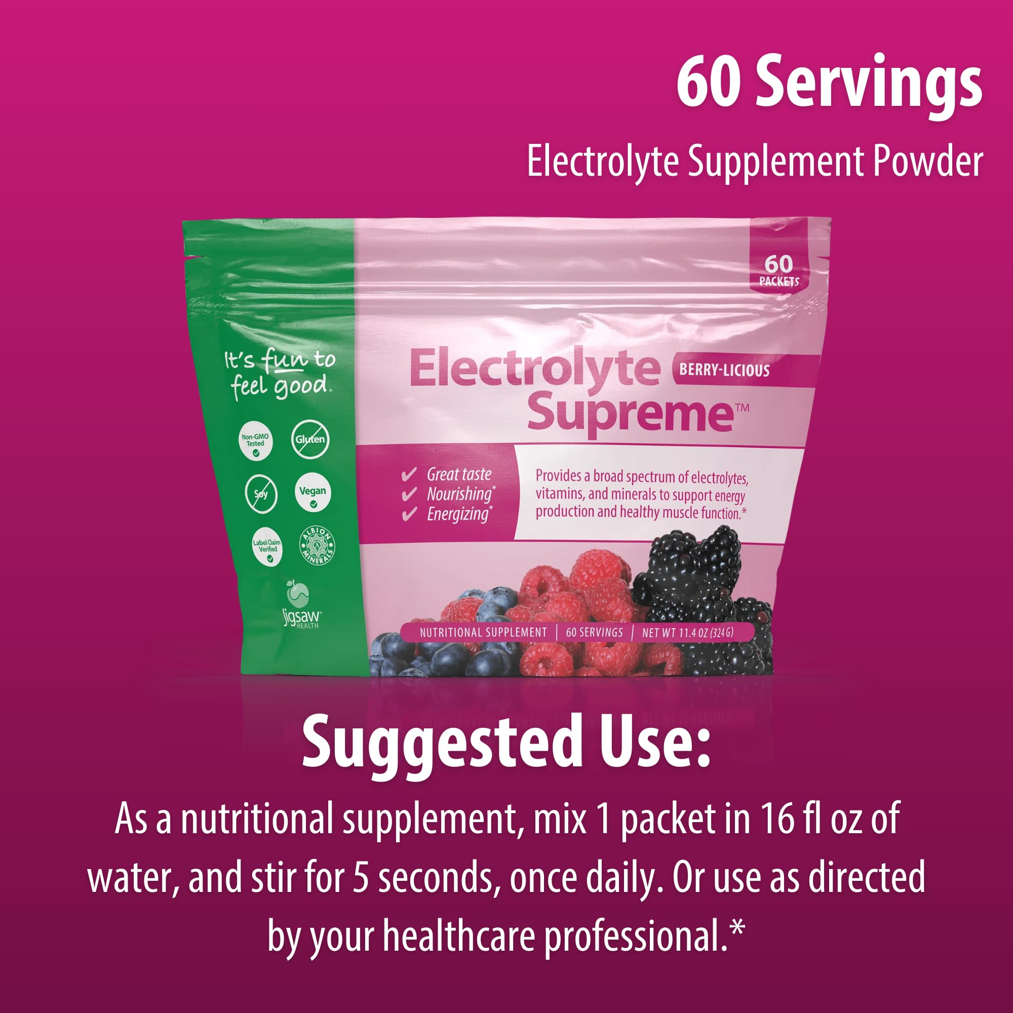 Jigsaw Health primer plano de frutos rojos que sugieren sabor Berry natural y apetecible