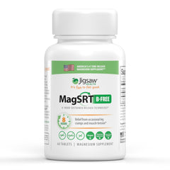 Jigsaw Health frasco frontal mostrando 60 tabletas, claridad y confianza