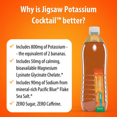 Jigsaw Health etiqueta nutricional enfocada en potasio y magnesio para control