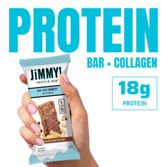JIMMYBAR textura interna con cacahuates reales y crujiente nutritivo