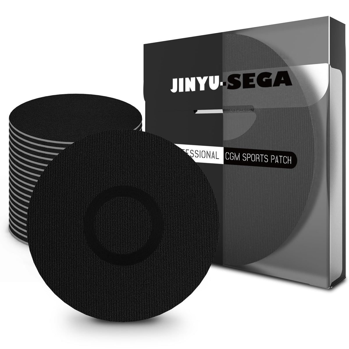 Jinyu-Sega empaque frontal mostrando 20 fundas y beneficio de suministro