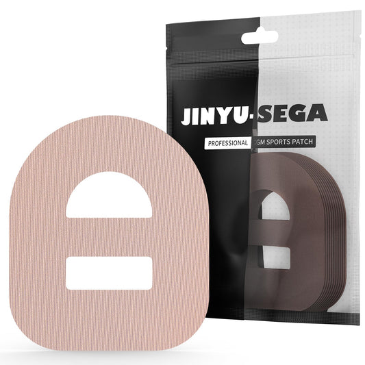 Jinyu-Sega empaque frontal mostrando 30 parches, protección prolongada