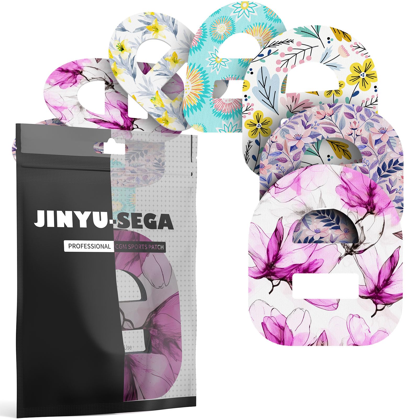 Jinyu-Sega frontal del empaque mostrando caja de 20 parches, protección prolongada