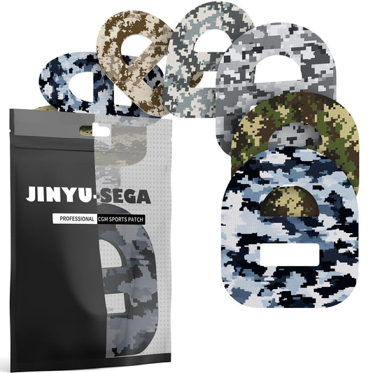 Jinyu-Sega paquete frontal mostrando 20 parches, sujeción confiable