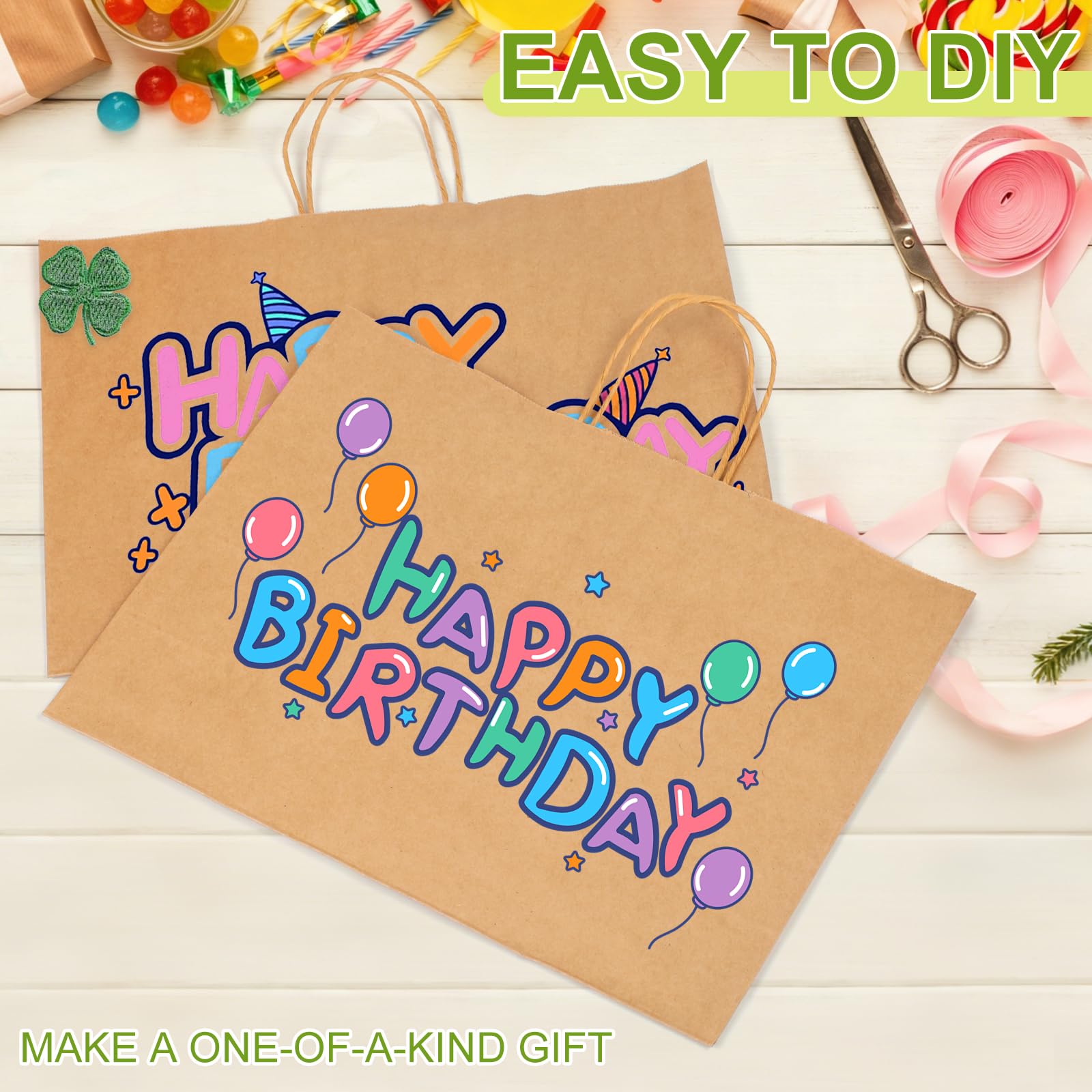 Jiomrzo bolsa personalizada con pinturas, ideal para proyectos DIY