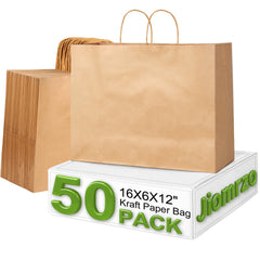 Jiomrzo vista frontal del paquete mostrando 50 bolsas, presentación profesional