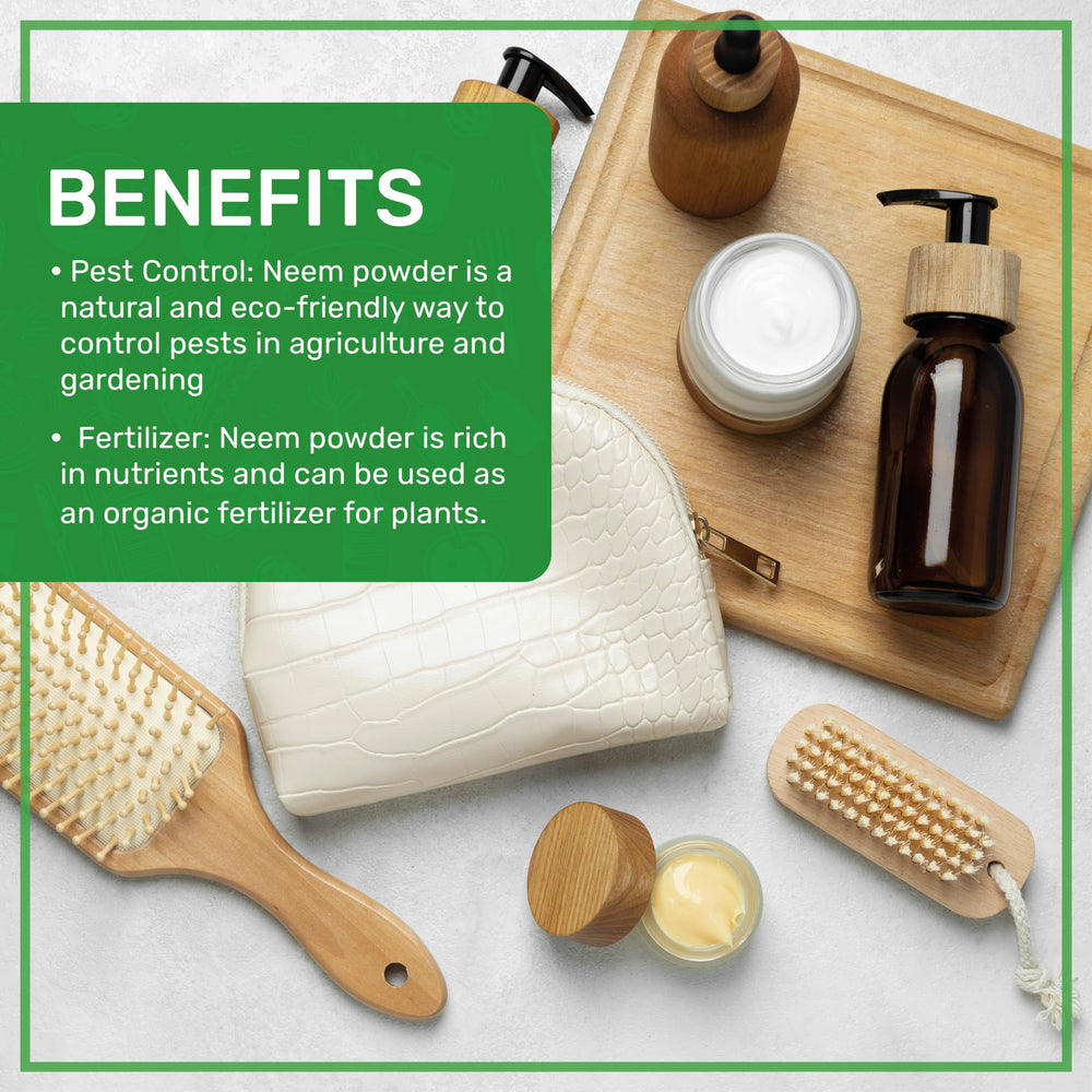 Jiva Organics tratamiento capilar con neem aplicado sobre cabello húmedo