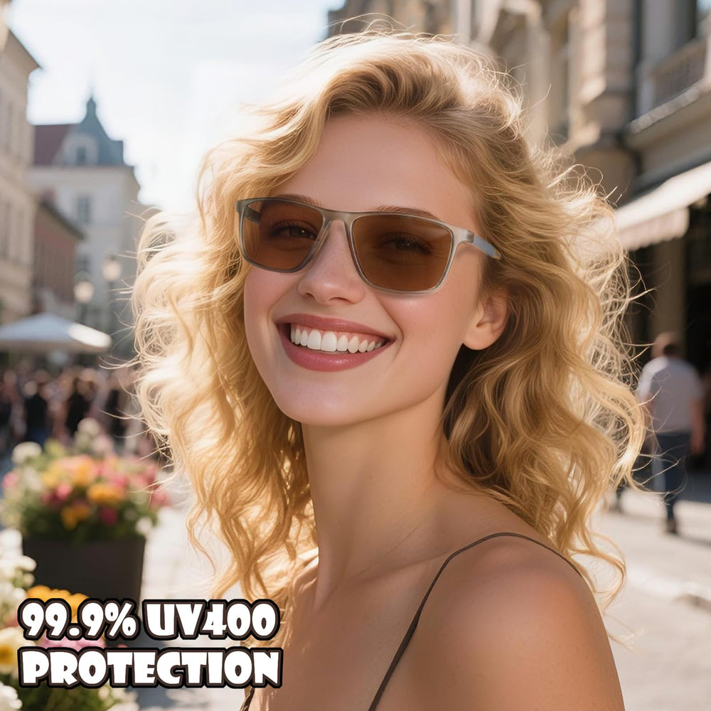 JixGien textura de lente UV400 que reduce deslumbramiento exterior
