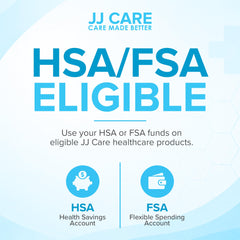 JJ CARE persona en ducha con protector, facilita higiene sin mojar herida
