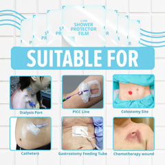 JJ CARE etiqueta con instrucciones claras y detalles de material