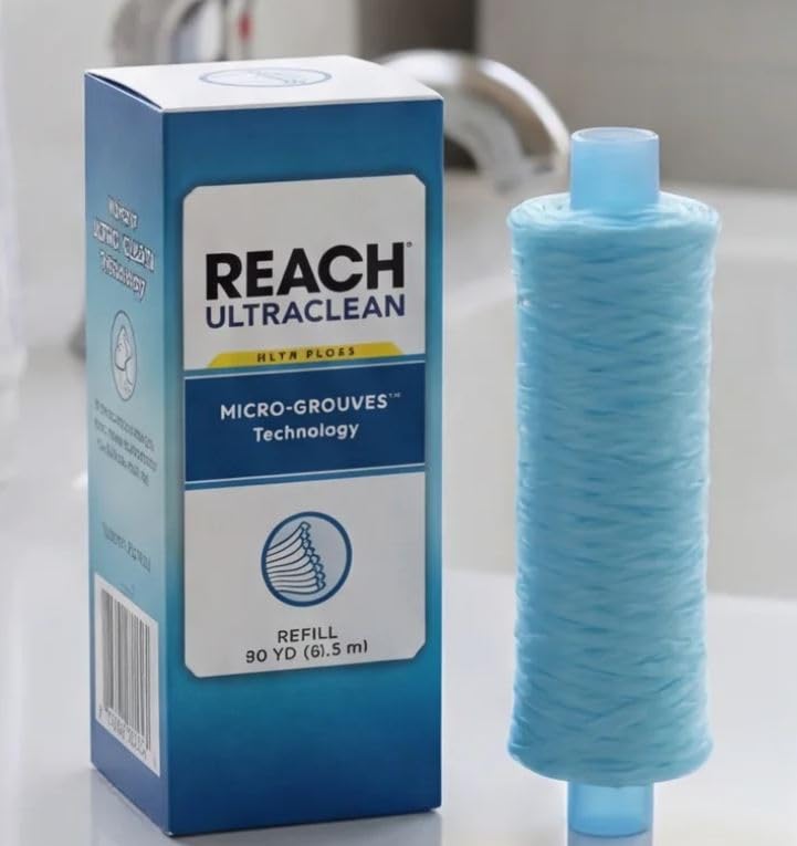 Generic JJO Reach enfoque frontal del carrete muestra 90 yardas y conveniencia