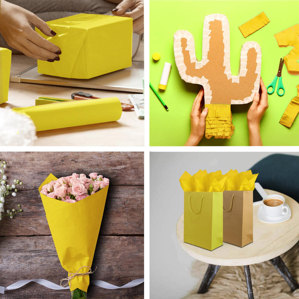 Jkopsnr caja de regalo con relleno de papel de seda, protección ligera