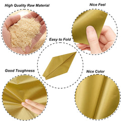 Jkopsnr creación de pompones dorados para decoración de fiesta vistosa