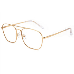 JM gafas aviator vista frontal con diseño retro y protección visible