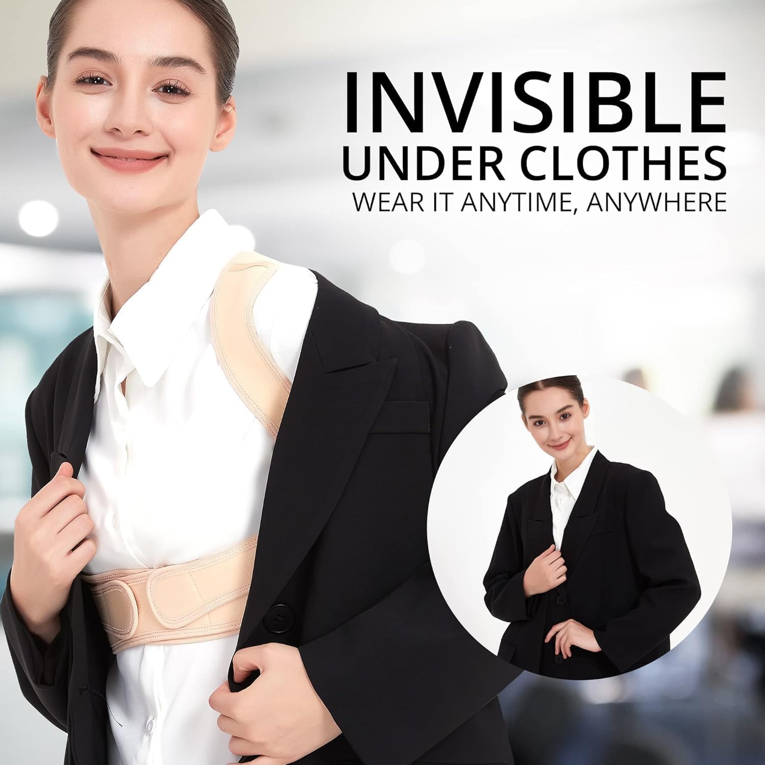 JMPOSE comparación de talla Small/Medium para elección adecuada