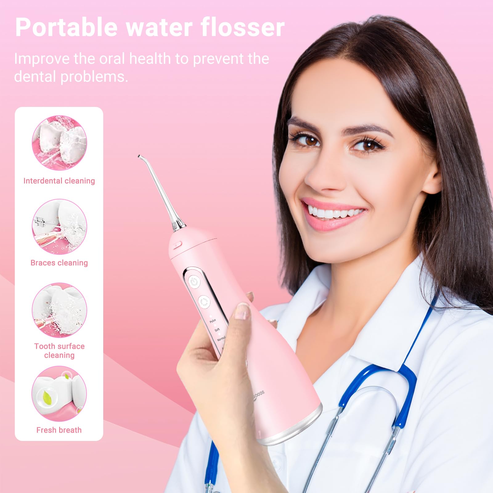 JNGOODS base desmontable para limpiar y guardar boquillas con orden