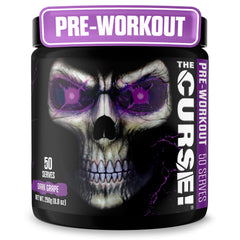 JNX SPORTS frasco frontal con diseño dark grape y claridad de producto