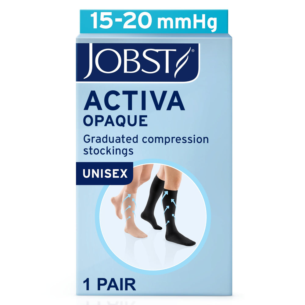 JOBST ACTIVA primer plano de textura que mejora gestión de humedad