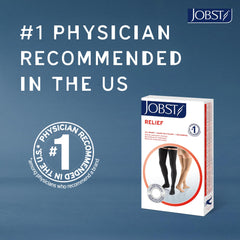 JOBST punta abierta visible, ventilación y compatibilidad con sandalias