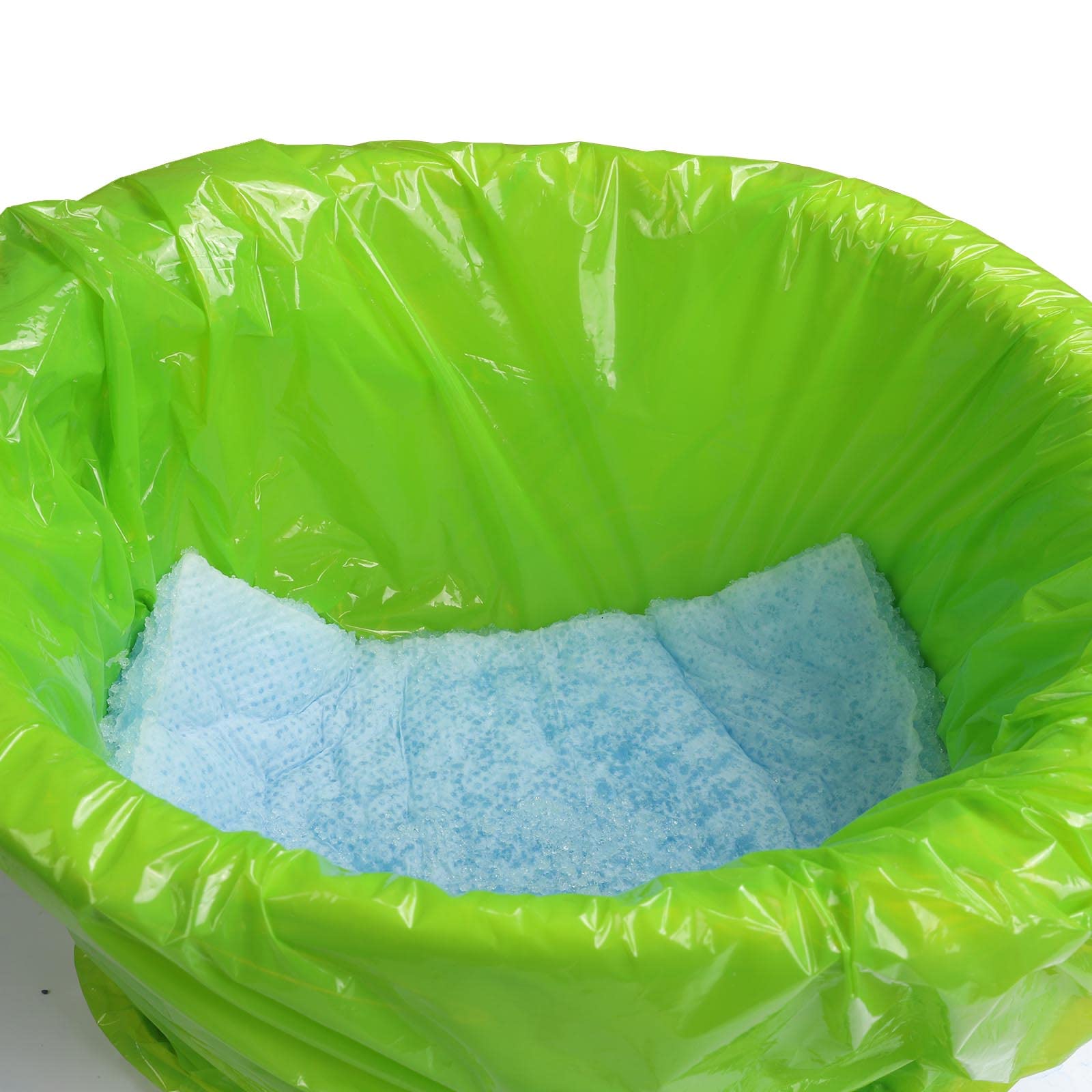 JOCCIK bolsa en commode en uso, limpieza rápida y sin contacto
