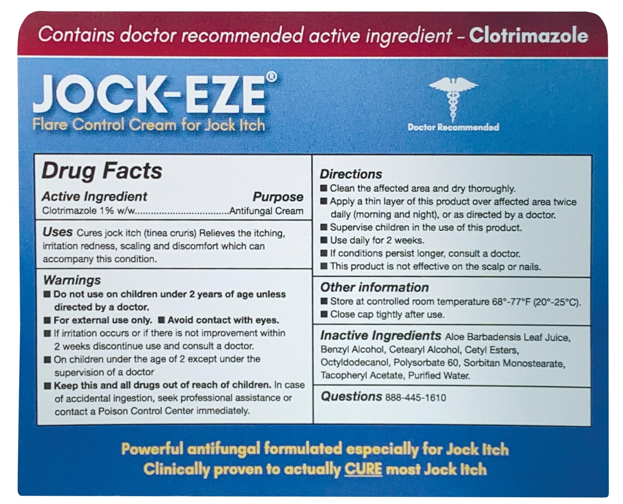 JOCK-EZE instrucciones de uso ampliadas para aplicación segura