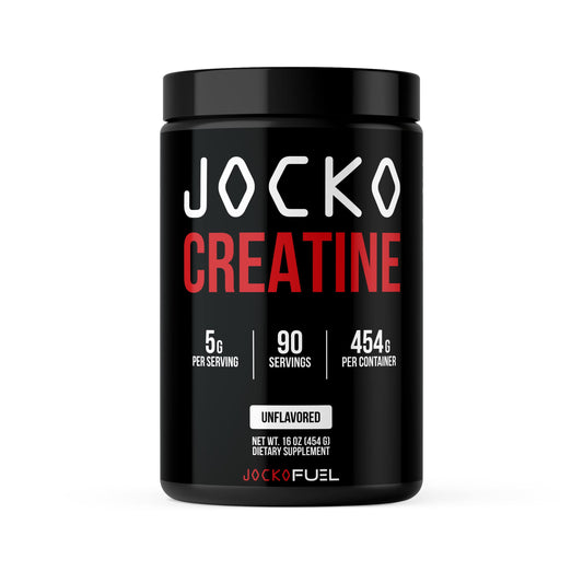 Jocko Fuel envase frontal mostrando etiqueta clara y beneficios