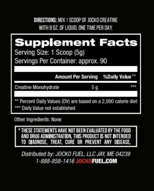 Jocko Fuel sobre individual práctico para llevar y dosificar
