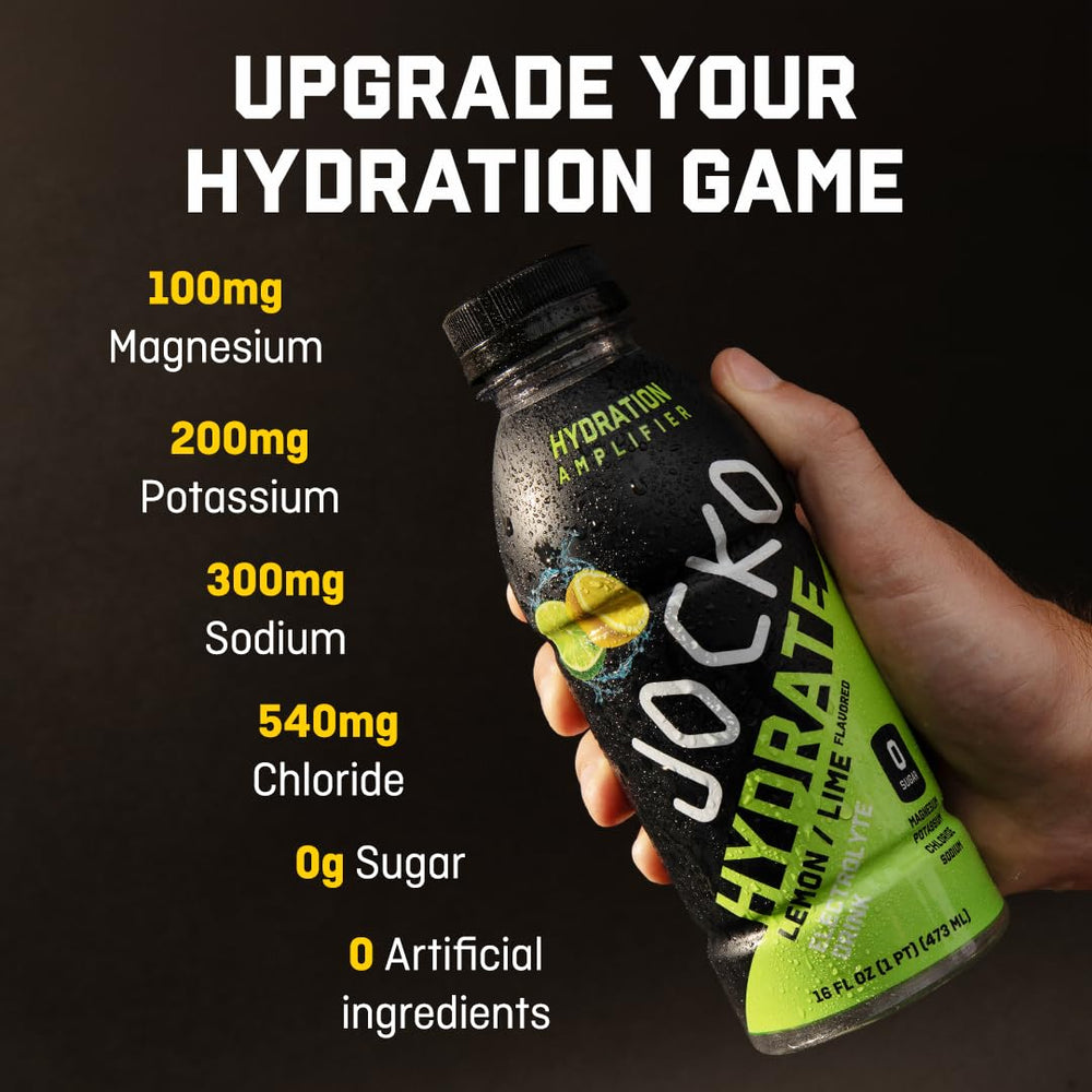 Jocko Fuel envase abierto listo para beber con fácil consumo e hidratación