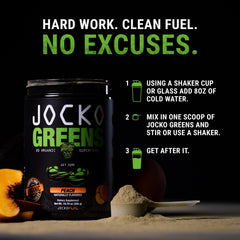 Jocko Fuel desayuno activo con batido, aporta nutrientes para la mañana