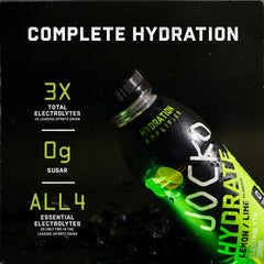 Jocko Fuel Hydrate paquete de 12 botellas para destacar conveniencia y stock para entrenos