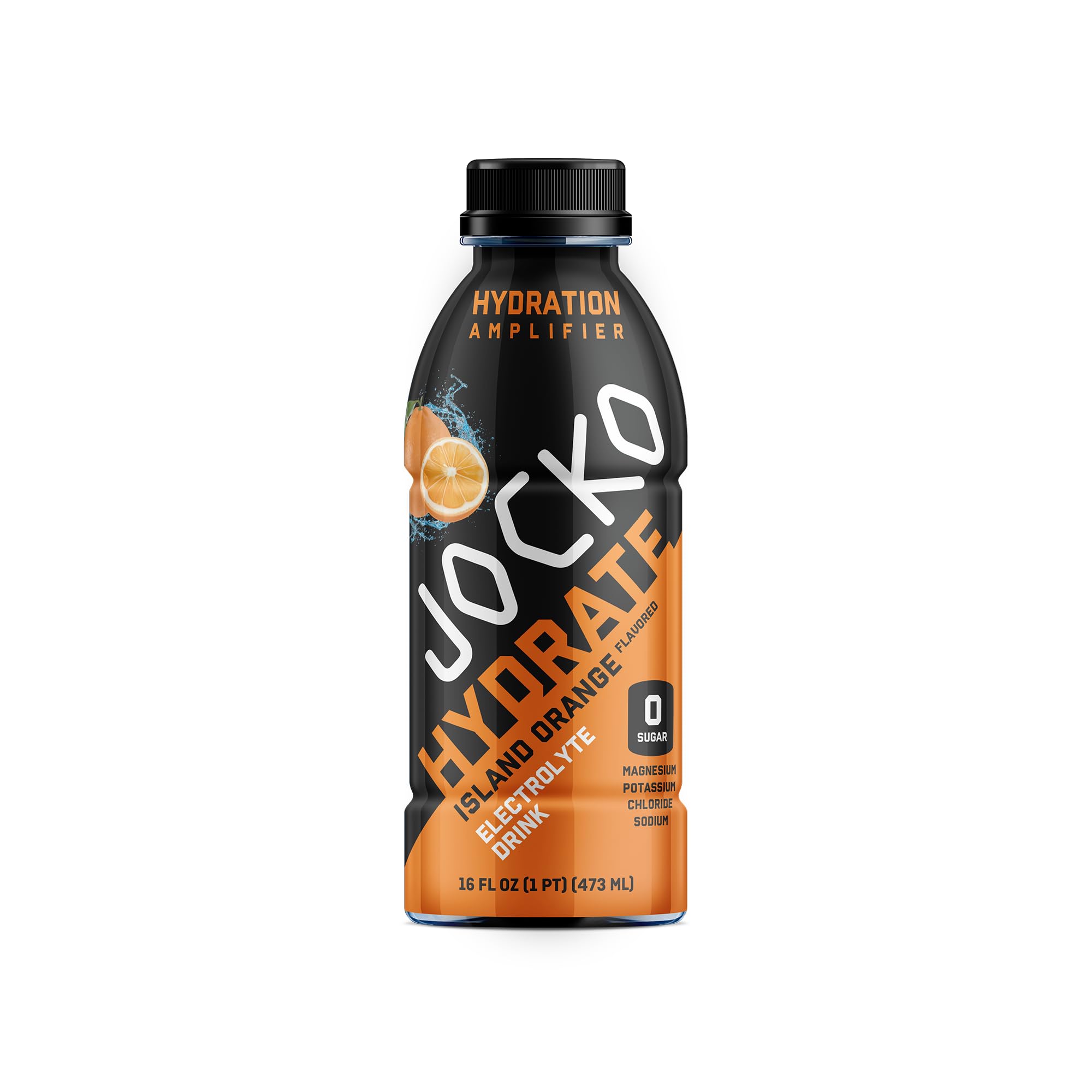 Jocko Fuel Hydrate close-up del líquido naranja mostrando textura ligera y fácil absorción