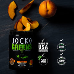 Jocko Fuel ingredientes spirulina y chlorella destacando beneficios nutricionales